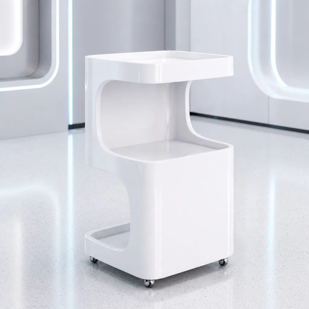 LUMA Cart, carrito auxiliar blanco